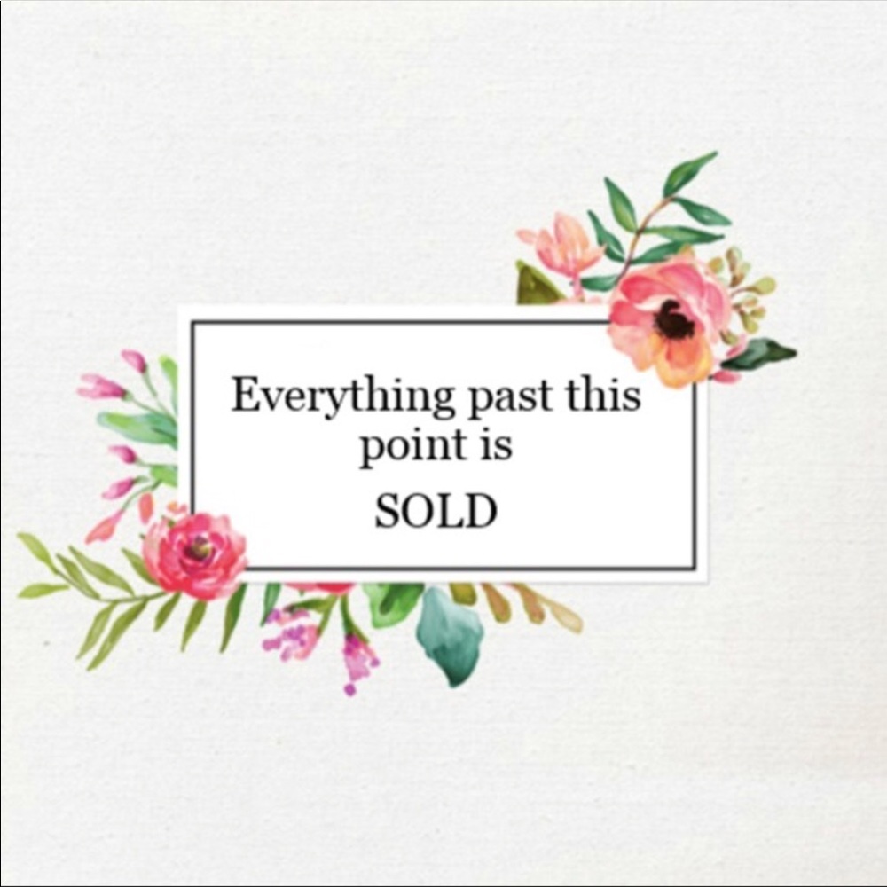 SOLD! Thank you!! 👏🏻